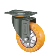 100MM Polyurethene Wheels with Castor Plate Type