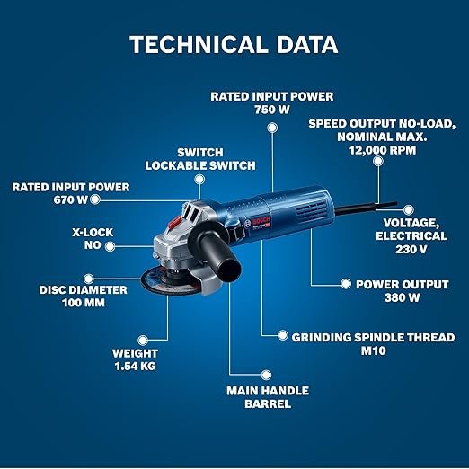 Bosch Gws 750-100